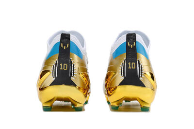 Adidas X Speedportal .1 FG Low-Tops Soccer Cleats - Gold/White/Blue