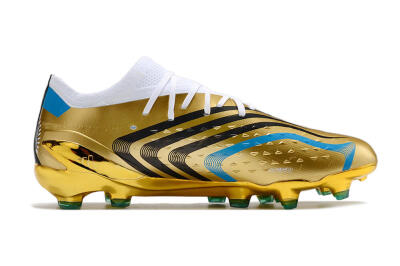 Adidas X Speedportal .1 FG Low-Tops Soccer Cleats - Gold/White/Blue