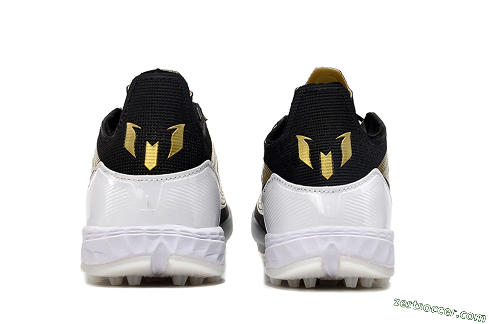 Adidas F50 Elite TF Low-Tops Soccer Shoes - Gold/White/Black 7