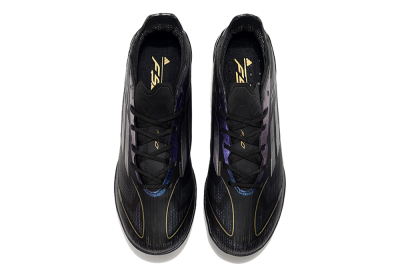 Adidas F50 Elite TF Low-Tops Soccer Shoes - Black/Silver/Purple