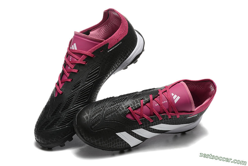 Adidas Predator Elite 24 TF Low-Tops Soccer Shoes - Black/White/Red 3
