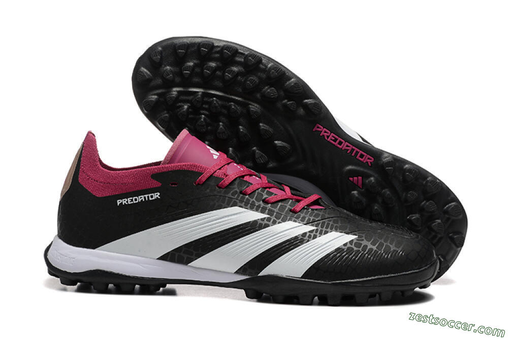 Adidas Predator Elite 24 TF Low-Tops Soccer Shoes - Black/White/Red 0