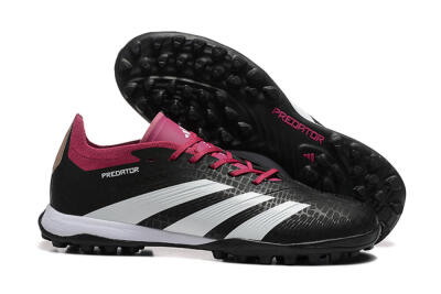 Adidas Predator Elite 24 TF Low-Tops Soccer Shoes - Black/White/Red
