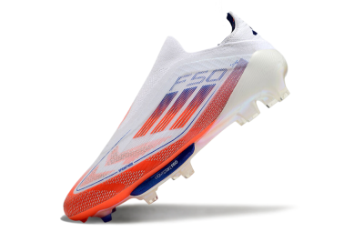 Adidas F50+ Lightstrike Pro Laceless FG Low-Tops Soccer Cleats - Red/White/Blue
