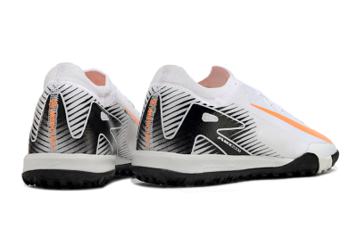 Nike Air Zoom Mercurial Vapor 16 Elite TF Low-Tops Soccer Shoes - White/Black/Orange