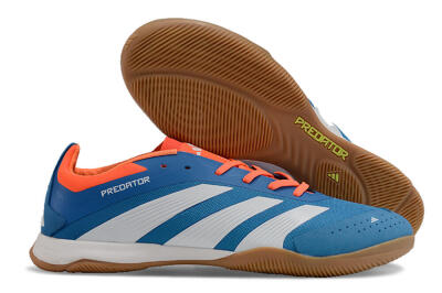 Adidas Predator 24 Elite IC Low-Tops Soccer Shoes - Blue/White/Red