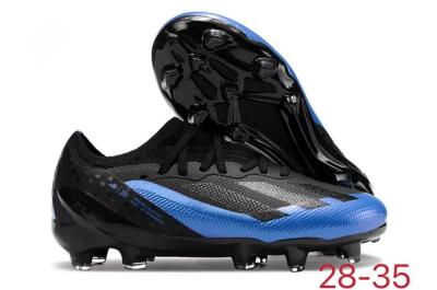Adidas X Speedportal.1 FG Low-Tops Soccer Cleats - Black/Blue