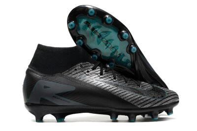 Nike Air Zoom Mercurial Superfly 10 Elite AG High-Tops Soccer Cleats - Blue/Silver/Jade