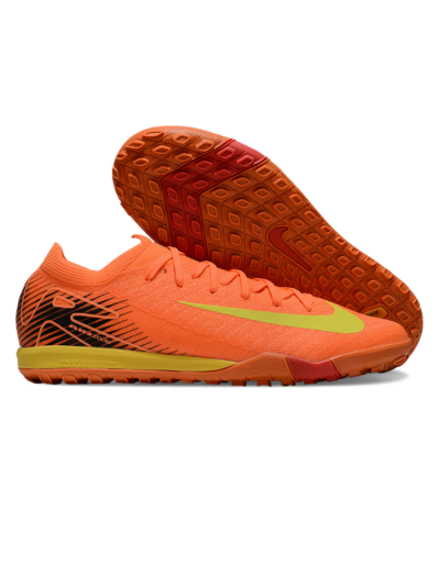 Nike Air Zoom Mercurial Vapor 16 Elite TF Low-Tops Soccer Shoes - Orange/Yellow/Black