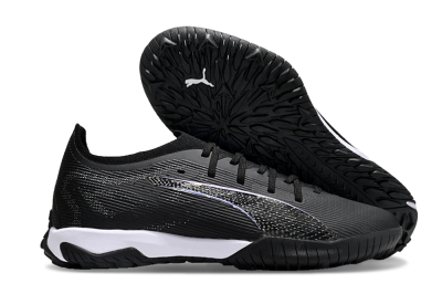 Puma Ultra 5 Ultimate TF Low-Tops Soccer Shoes - Black/Blue/White