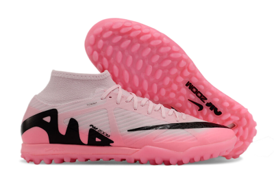 Nike Air Zoom Mercurial Superfly 9 Academy TF High-Tops Soccer Shoes - Pink/Black