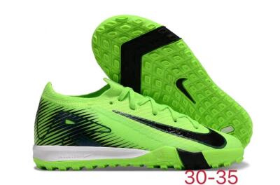 Kids Nike Air Zoom Mercurial Vapor 16 Elite TF Low-Tops Soccer Shoes - Yellow/Black/White