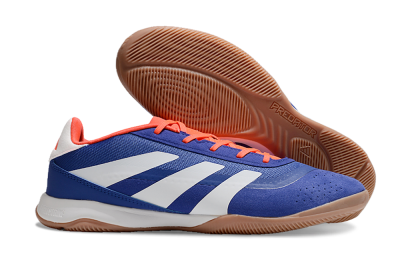 Adidas Predator 24 Elite IC Low-Tops Soccer Shoes - Blue/White/Brown