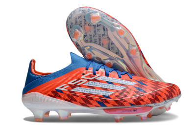 Adidas F50+ Lightstrike Elite FG Low-Tops Soccer Cleats - Red/Blue/White