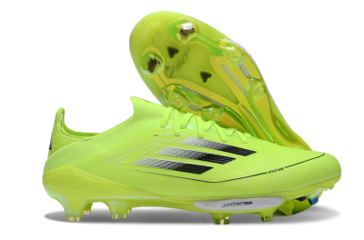 Adidas F50 Lightstrike Elite SG Low-Tops Soccer Cleats - Yellow/Black/White