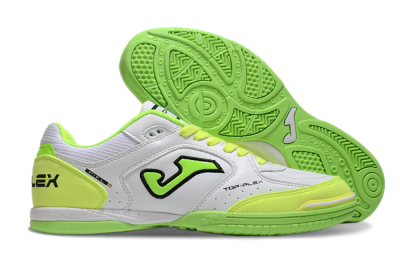 Joma Top Flex 920 IC Low-Tops Soccer Shoes - White/Yellow/Black