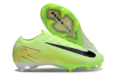 Nike Air Zoom Mercurial Vapor 16 Elite FG Low-Tops Soccer Cleats - Green/Black/Yellow