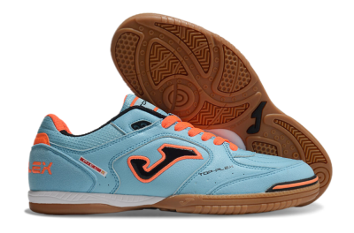 Joma Top Flex 920 IC Low-Tops Soccer Shoes - Blue/Orange/Black