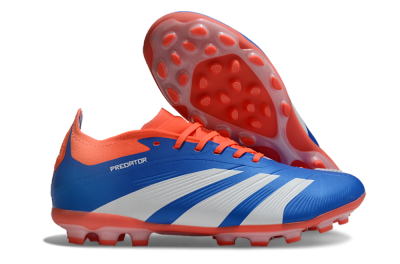 Adidas Predator Elite 24 MG Low-Tops Soccer Cleats - Blue/White/Red