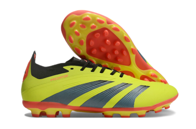 Adidas Predator Elite 24 MG Low-Tops Soccer Cleats - Yellow/Black/Red