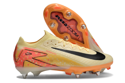 Nike Air Zoom Mercurial Vapor 16 Elite SG Low-Tops Soccer Cleats - Yellow/Black/Red