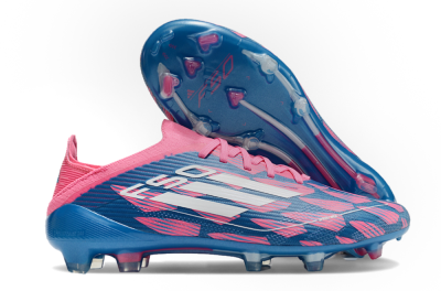 Adidas F50 Elite FG Low-Tops Soccer Cleats - Blue/White/Red