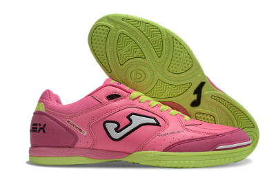 Joma Top Flex IC Low-Tops Soccer Shoes - Pink/White/Yellow