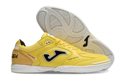 Joma Top Flex IC Low-Tops Soccer Shoes - Yellow/Black/Silver