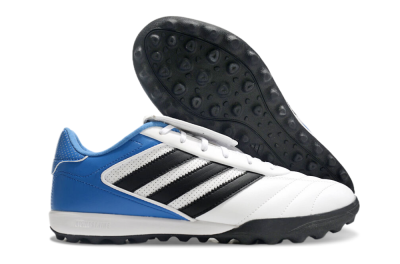 Adidas Copa Gloro 2 TF Low-Tops Soccer Shoes - White/Black/Blue