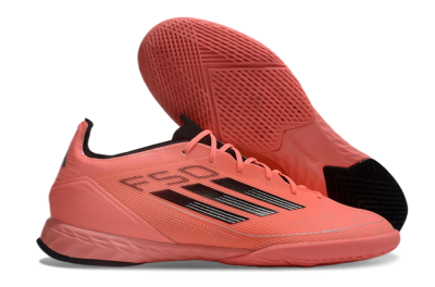 Adidas F50 Pro IC Low-Tops Soccer Shoes - Red/Black