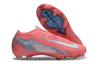Nike Air Zoom Mercurial Vapor 16 Elite FG Low-Tops Soccer Cleats - Red/Silver/Blue