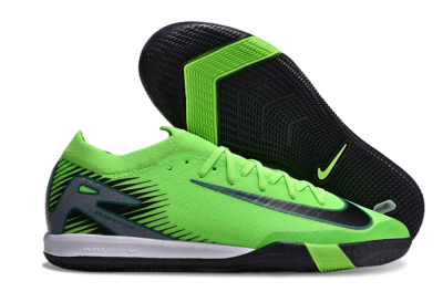 Nike Air Zoom Mercurial Vapor 16 Elite IC Low-Tops Soccer Shoes - Yellow/Black/Silver