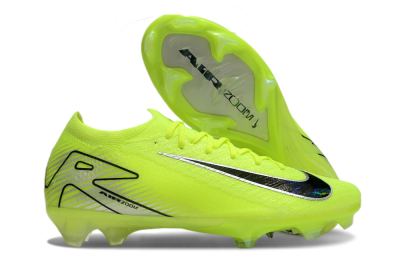 Nike Air Zoom Mercurial Vapor 16 Elite FG Low-Tops Soccer Cleats - Yellow/Black/Silver