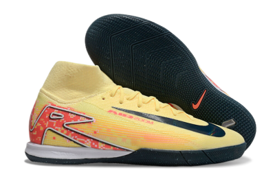 Nike Air Zoom Mercurial Superfly 10 Elite IC High-Tops Soccer Shoes - Yellow/Black/Red