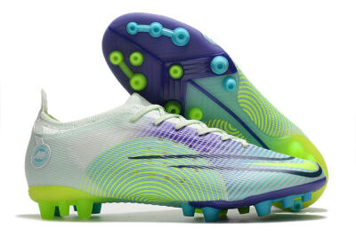 Nike Mercurial Vapor 14 Elite AG Low-Tops Soccer Cleats - Jade/Yellow/Blue