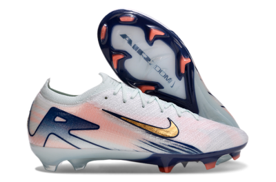 Nike Air Zoom Mercurial Vapor 16 Elite FG Low-Tops Soccer Cleats - Jade/Yellow/Pink