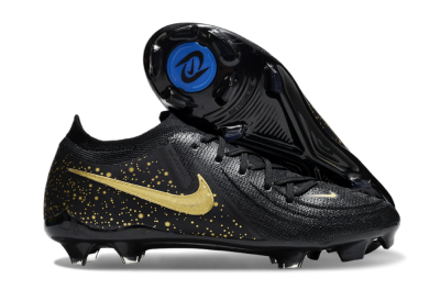 Nike Phantom Luna Elite FG Low-Tops Soccer Cleats - Black/Gold