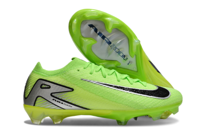 Nike Air Zoom Mercurial Vapor 16 Elite FG Low-Tops Soccer Cleats - Yellow/Black/Silver
