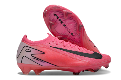 Nike Air Zoom Mercurial Vapor 16 Elite FG Low-Tops Soccer Cleats - Red/Black/Pink