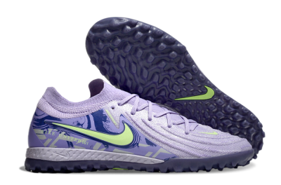Nike Phantom GX 2 Elite TF Low-Tops Soccer Shoes - Purple/Yellow/White