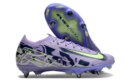 Nike Air Zoom Mercurial Vapor 16 Elite SG Low-Tops Soccer Cleats - Purple/Yellow/White