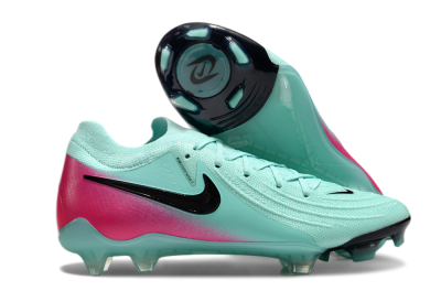 Nike Phantom Luna Elite FG Low-Tops Soccer Cleats - Jade/Black/Pink
