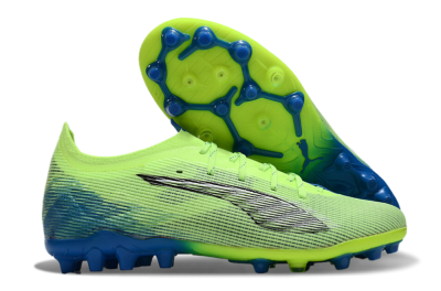 Puma Ultra 5 Ultimate FG Low-Tops Soccer Cleats - Yellow/Black/Blue