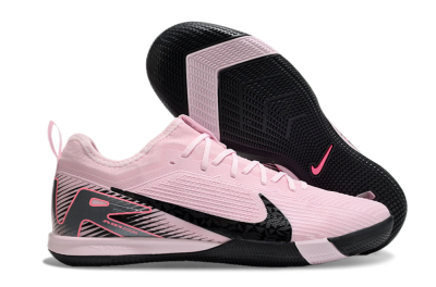 Nike Air Zoom Mercurial Vapor 16 Pro IC Low-Tops Soccer Shoes - Pink/Black/Silver