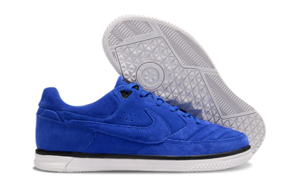 Nike Street Gato IC Low-Tops Soccer Shoes - Blue/Black/White