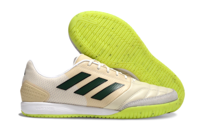 Adidas Competition Top IC Low-Tops Soccer Shoes - Brown/Green/White