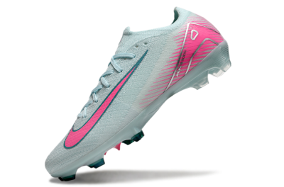 Nike Air Zoom Mercurial Vapor 16 Elite FG Low-Tops Soccer Cleats - Jade/Pink/Silver