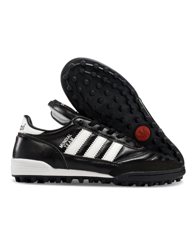 Adidas Mundial Team Astro TF Low-Tops Soccer Shoes - Black/White