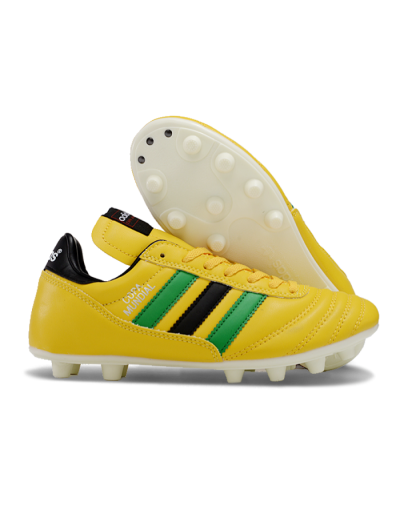 Adidas Mundial Team Astro TF Low-Tops Soccer Shoes - Yellow/Green/Black