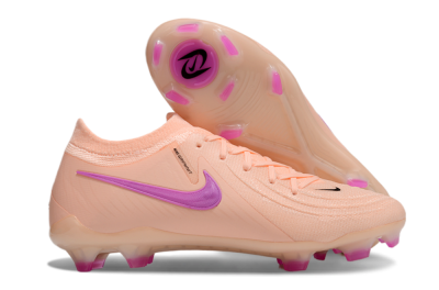 Nike Phantom Luna Elite FG Low-Tops Soccer Cleats - Pink/Black/Purple
